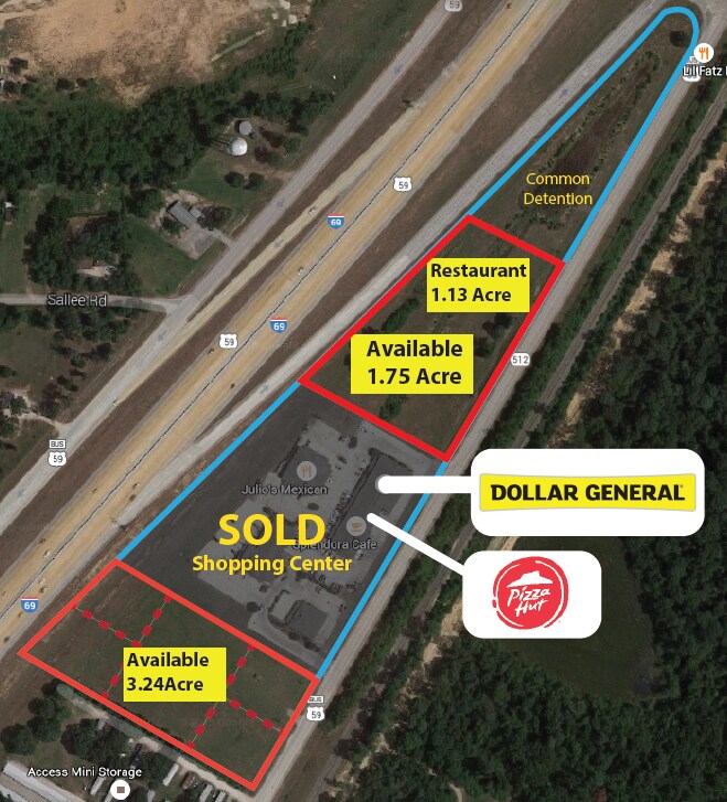 13809 Hwy 59, Splendora, TX 77372 Splendora Pad Sites South