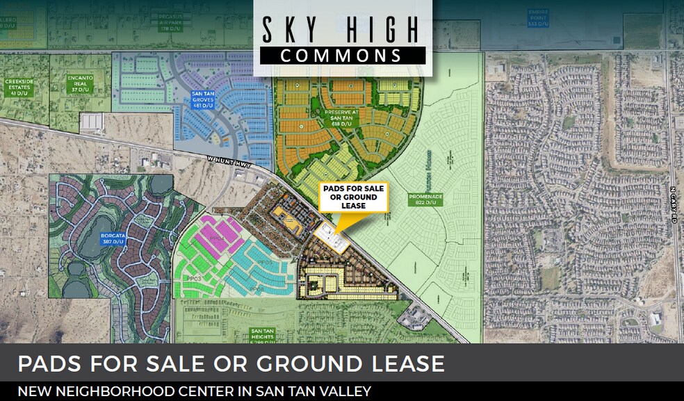 Hunt Highway, San Tan Valley, AZ for sale - Building Photo - Image 1 of 3