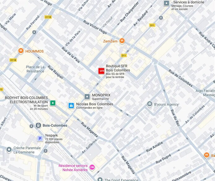 Retail in Asnières-sur-Seine for lease - Building Photo - Image 2 of 4