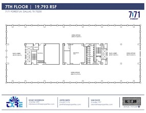 7171 Forest Ln, Dallas, TX for lease Floor Plan- Image 1 of 1