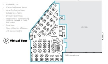 15255 Innovation Dr, San Diego, CA for lease Floor Plan- Image 1 of 9