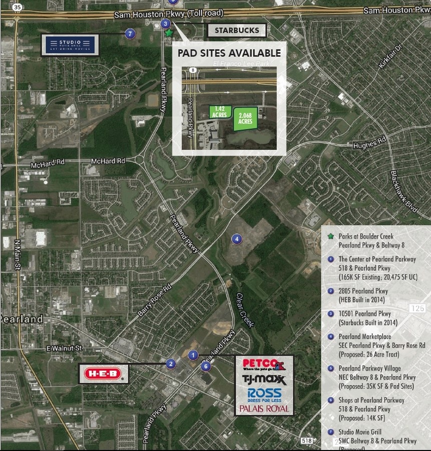 Beltway 8 & Pearland Pky, Houston, TX 77075