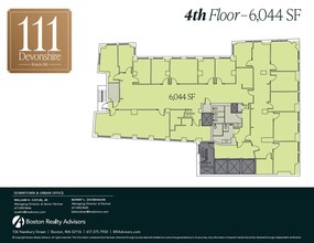 111 Devonshire St, Boston, MA for lease Floor Plan- Image 1 of 1