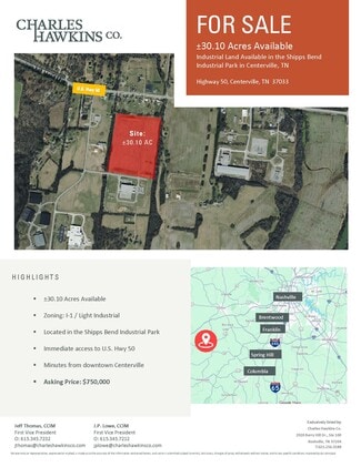 More details for Good Life Way / Broome Lane, Centerville, TN - Land for Sale
