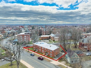 282-284 Suffolk St, Holyoke, MA - Aerial  map view