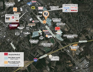 More details for 11043 E Independence Blvd, Matthews, NC - Retail for Lease