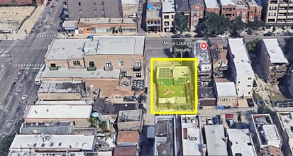 1540-1542 N Western Ave, Chicago, IL - AERIAL  map view - Image1