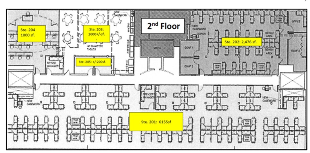 1135 E Chocolate Ave, Hershey, PA for lease Floor Plan- Image 1 of 1