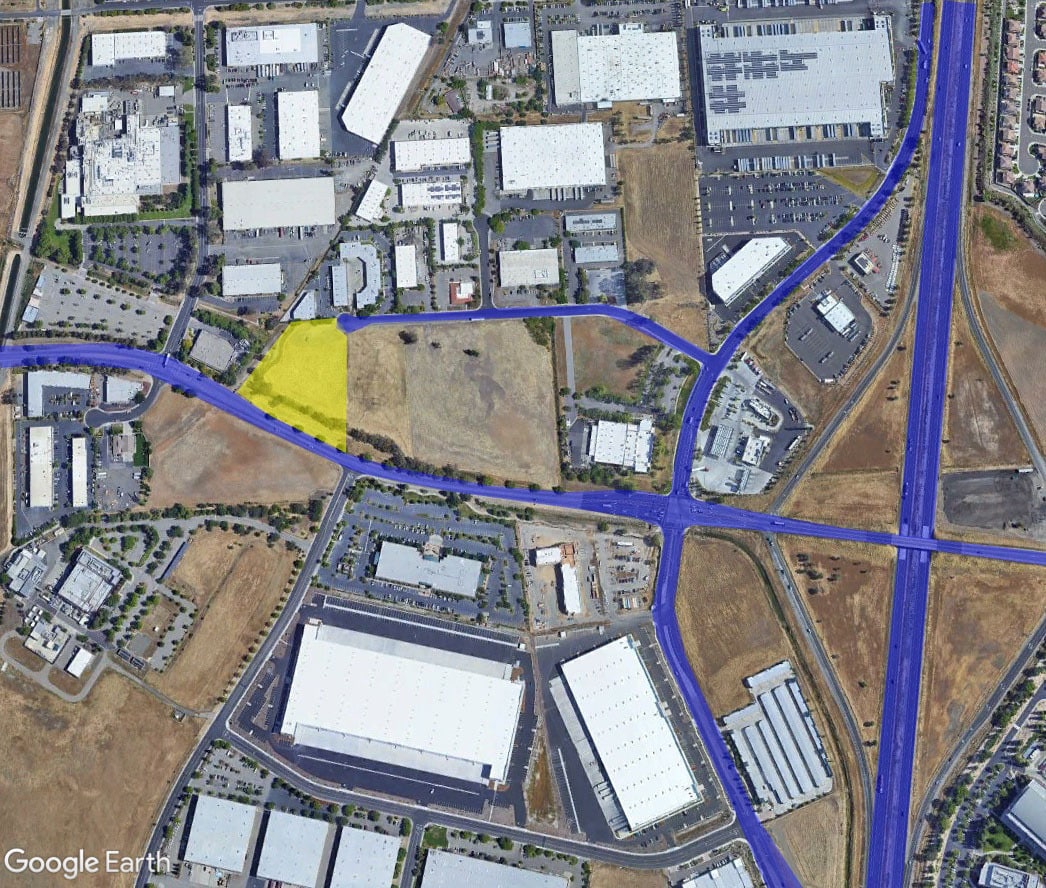 Cotting Ln, Vacaville, CA for sale Aerial- Image 1 of 4