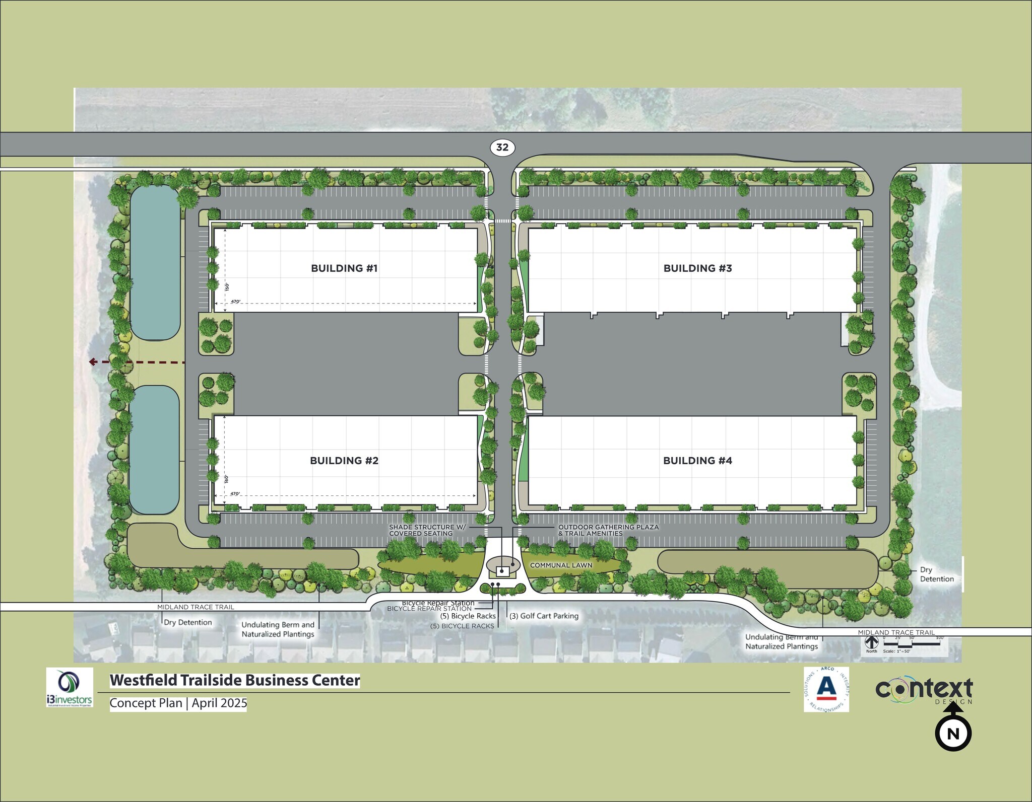 947 W State Road 32, Westfield, IN for lease Site Plan- Image 1 of 3