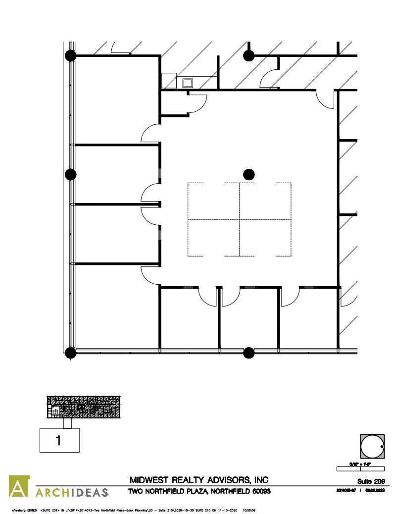 1 Northfield Plz, Northfield, IL for lease Floor Plan- Image 1 of 1