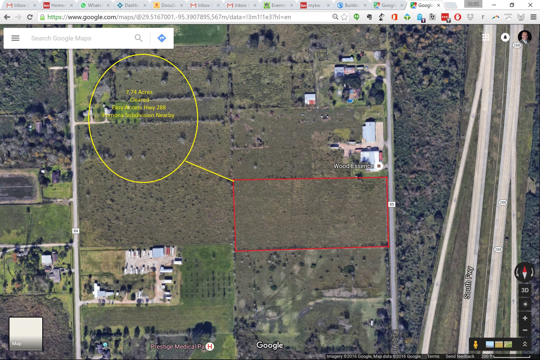 County Rd 85 & Laigle Rd, Manvel, TX for sale Building Photo- Image 1 of 1