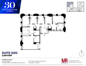 30 N Michigan Ave, Chicago, IL for lease Floor Plan- Image 1 of 10