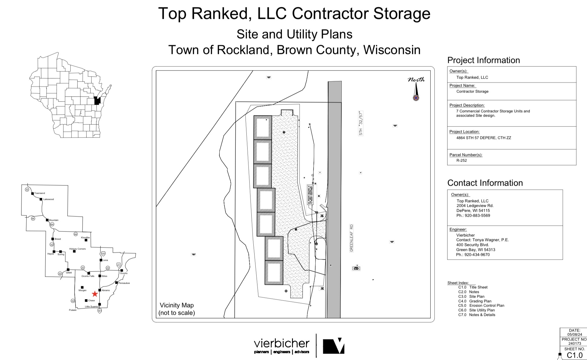 4864 WI-57, De Pere, WI for sale Site Plan- Image 1 of 6