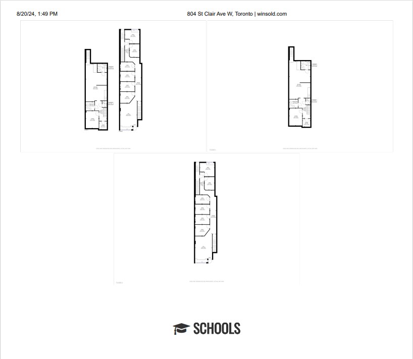 804 St Clair Ave W, Toronto, ON for lease Floor Plan- Image 1 of 1