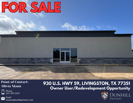 930 Hwy 59, Livingston TX - Owner Financed Property