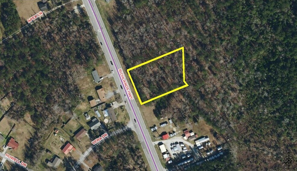L2 Richlands Hwy, Jacksonville, NC for sale - Aerial - Image 1 of 1