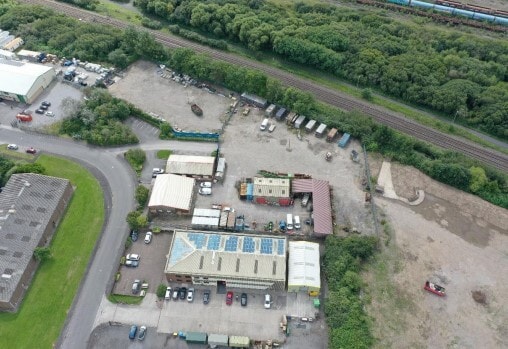 Kenfig Industrial Estate, Port Talbot for sale Aerial- Image 1 of 1