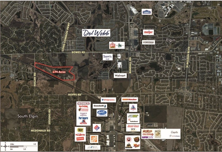 SEC Nolan and Bowes Rd, Elgin, IL for sale - Building Photo - Image 1 of 1