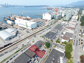312 E Esplanade, North Vancouver, BC - AERIAL map view - Image1