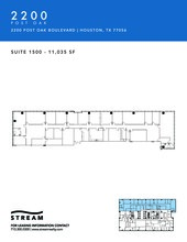 2200 Post Oak Blvd, Houston, TX for lease Floor Plan- Image 1 of 1