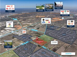 441 Ron Rd, Marion, TX - AERIAL map view - Image1