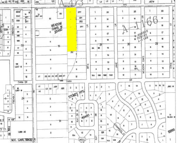 5126 Broadway Ave, Haltom City, TX for lease - Plat Map - Image 3 of 7