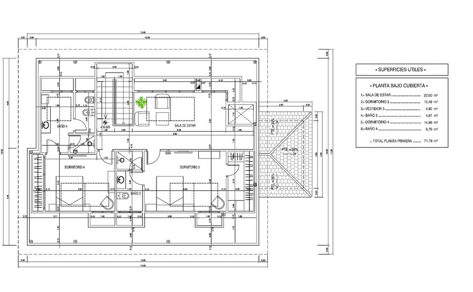 Calle Aulaga, 6, Galapagar, Madrid for sale - Floor Plan - Image 3 of 7