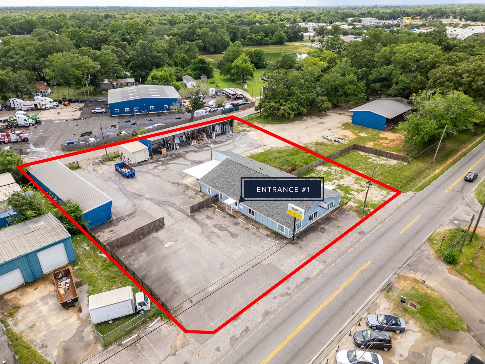 8701 N Palafox St, Pensacola, FL for lease Aerial- Image 1 of 26