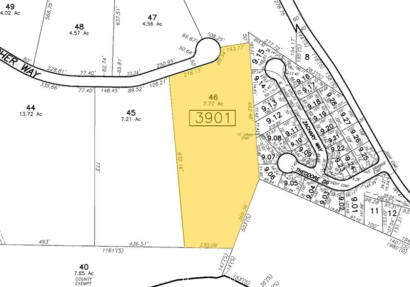 40 Christopher Way, Eatontown, NJ for sale - Plat Map - Image 1 of 1