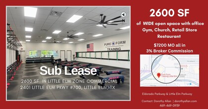 2401 Little Elm Pkwy, Little Elm, TX for lease Building Photo- Image 1 of 1