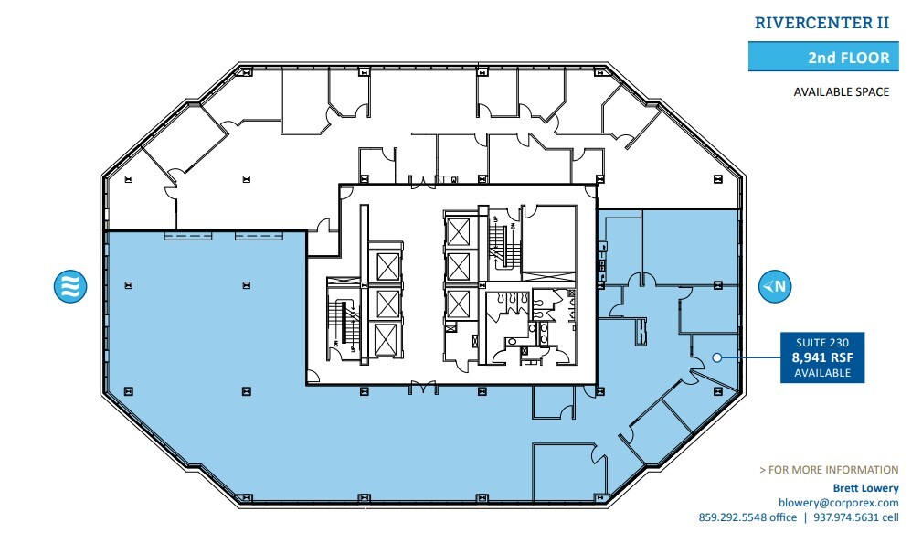 100 E Rivercenter Blvd, Covington, KY for lease Floor Plan- Image 1 of 1