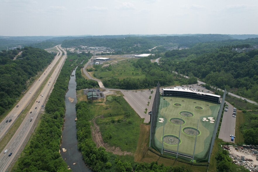 Power Center & Main St, Bridgeville, PA for lease - Aerial - Image 3 of 16