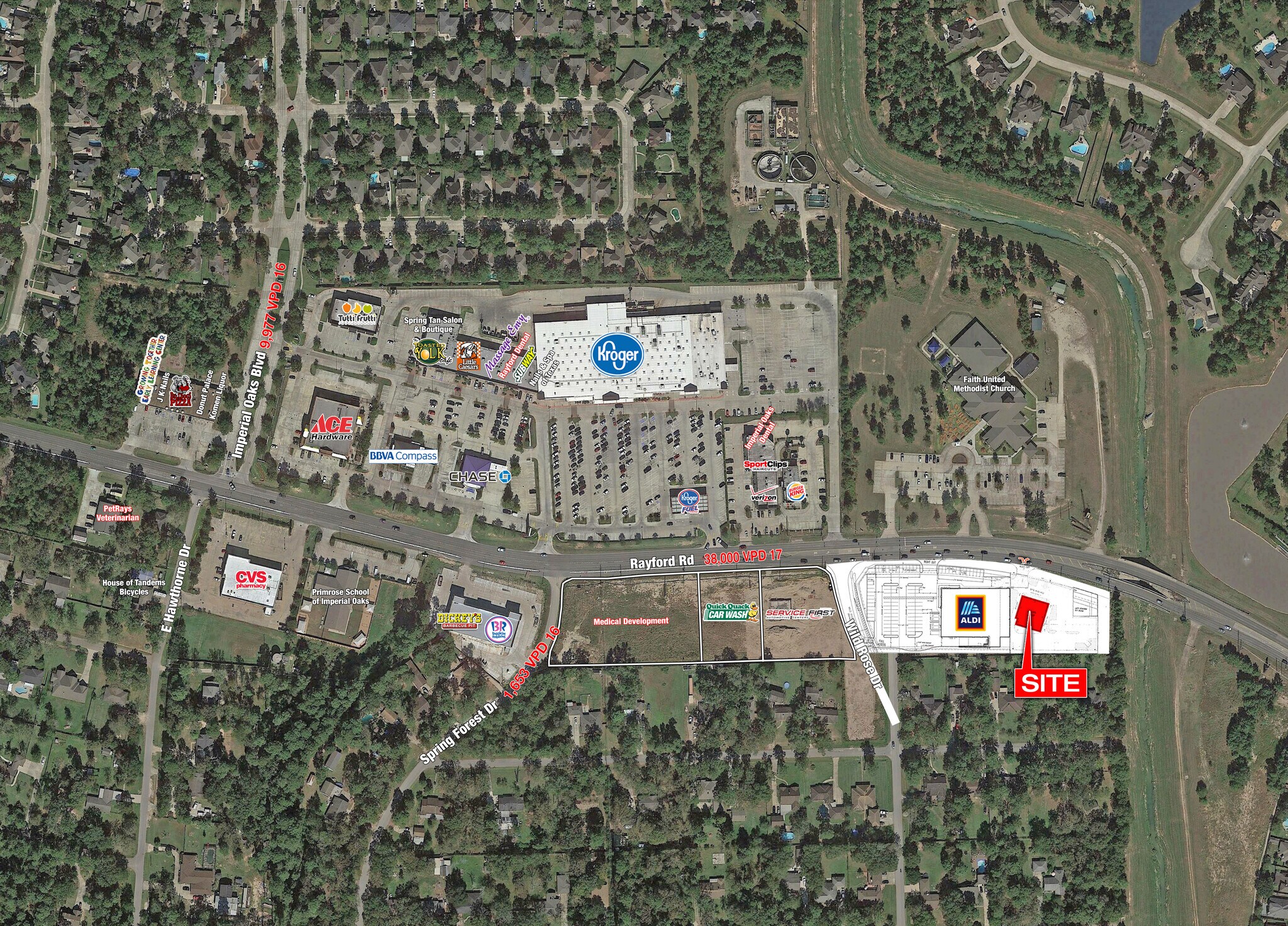 Seq Rayford Rd & Wild Rose Dr, Spring, TX for sale Building Photo- Image 1 of 1