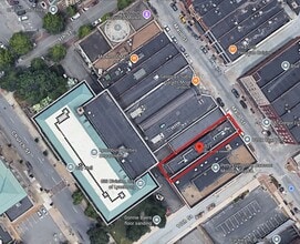 921 Main St, Lynchburg, VA - AERIAL  map view
