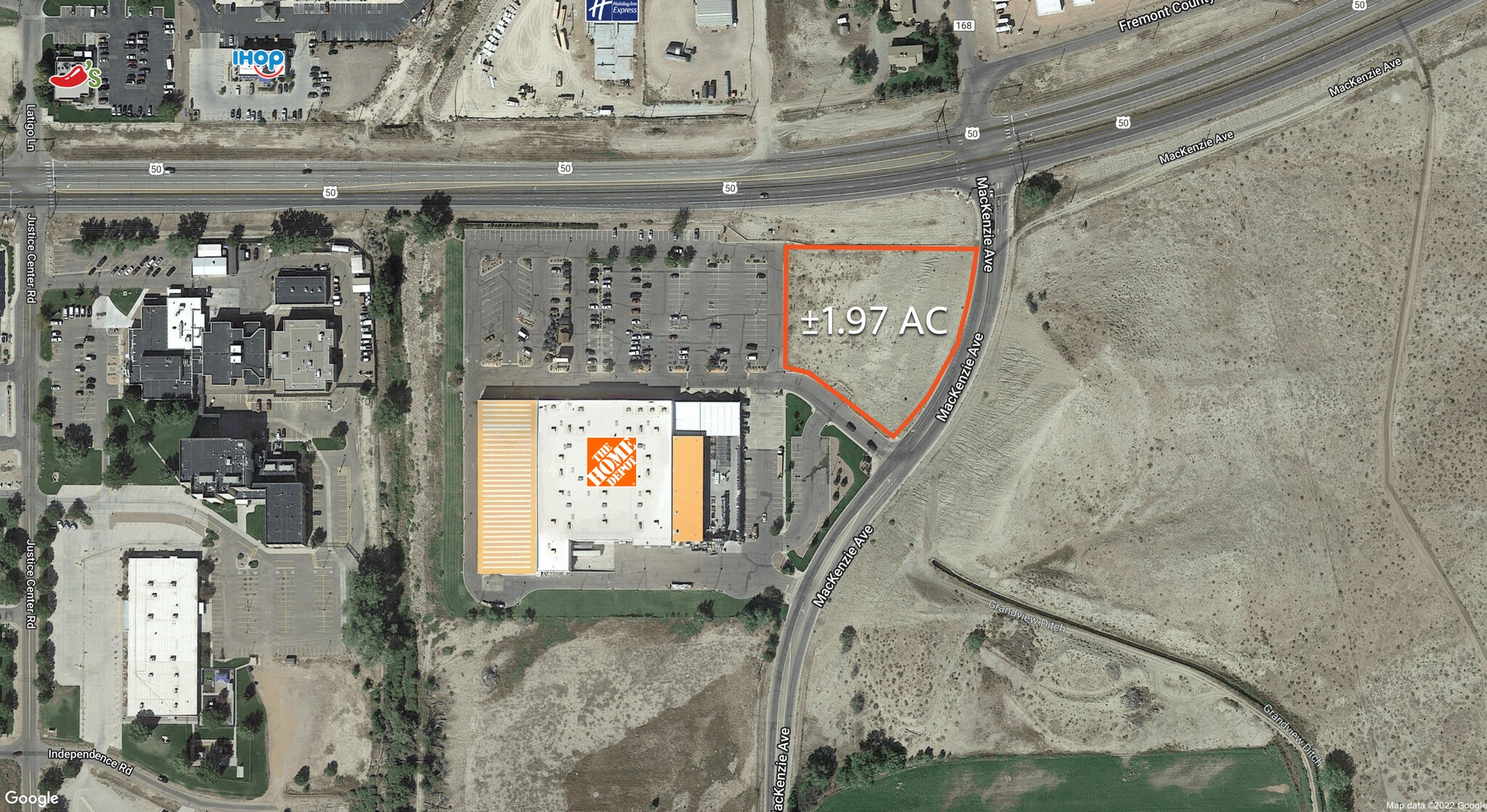 US Hwy 50 & MacKenzie Ave, Canon City, CO for sale Aerial- Image 1 of 4