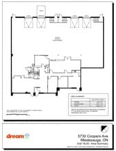 5730 Coopers Ave, Mississauga, ON for lease Floor Plan- Image 1 of 1