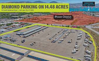 Diamond Parking on 14.48 Acres - Warehouse