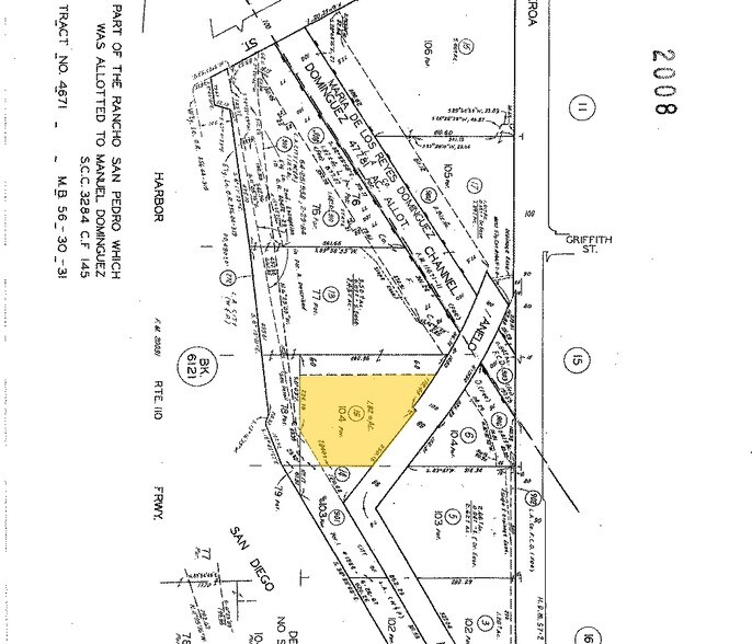 18925 Anelo Ave, Carson, CA for sale - Plat Map - Image 2 of 2