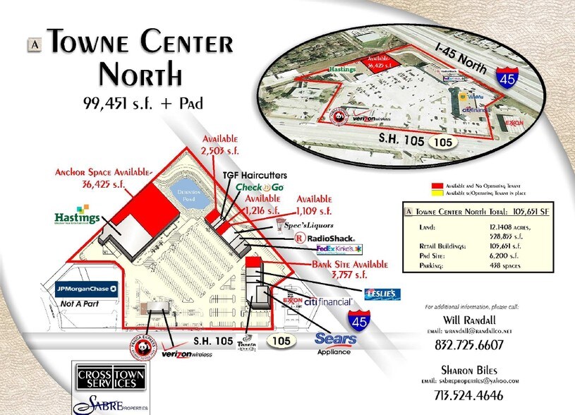 1306 W Davis St, Conroe, TX for sale - Site Plan - Image 1 of 1