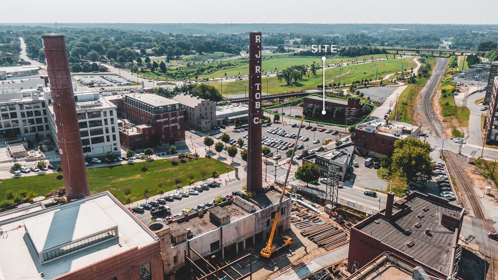 310 E Third St, Winston-Salem, NC for sale - Aerial - Image 3 of 47