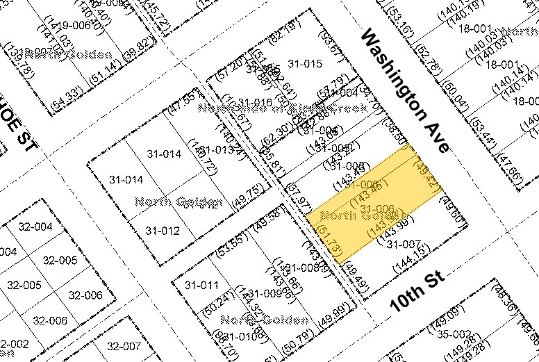 914 Washington Ave, Golden, CO for sale Plat Map- Image 1 of 1