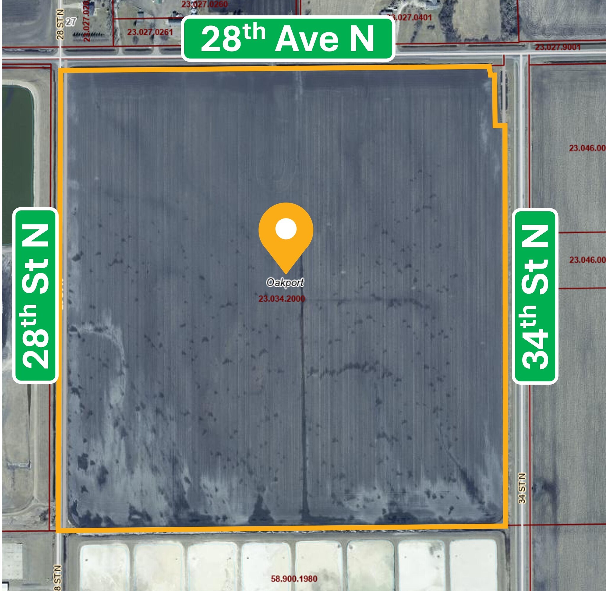 Rural Oakport Township, Moorhead, MN for sale Primary Photo- Image 1 of 2