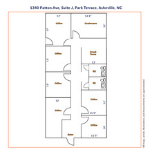 1302 Patton Ave, Asheville, NC for lease Floor Plan- Image 2 of 7