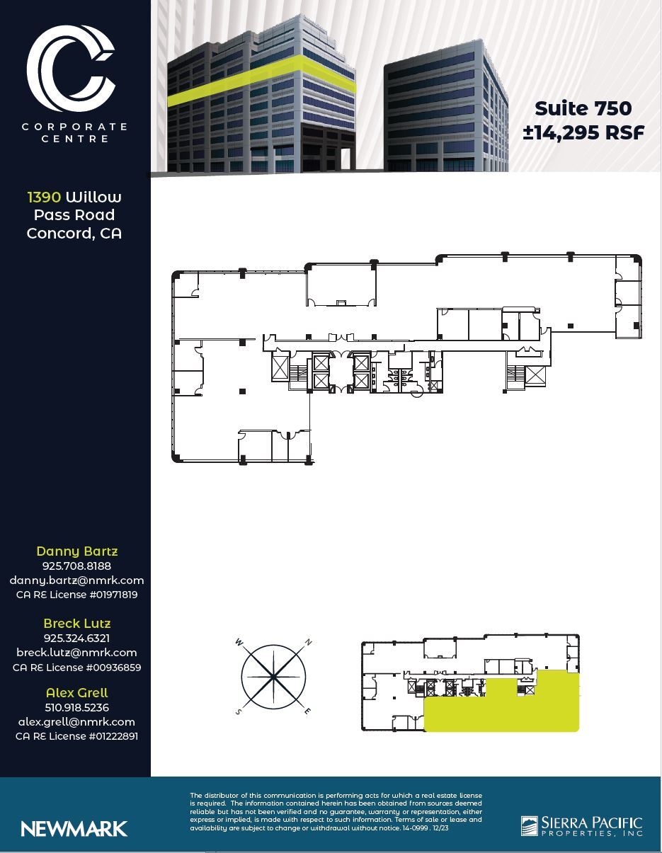 1390 Willow Pass Rd, Concord, CA for lease Floor Plan- Image 1 of 1