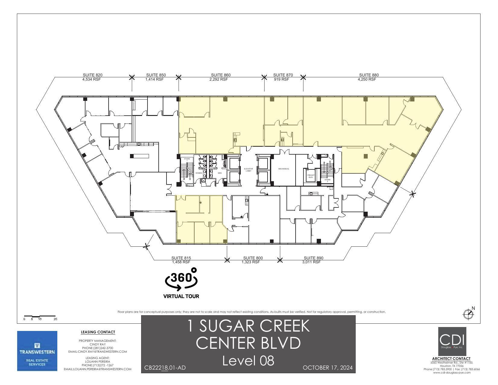 1 Sugar Creek Center Blvd, Sugar Land, TX for lease Floor Plan- Image 1 of 1