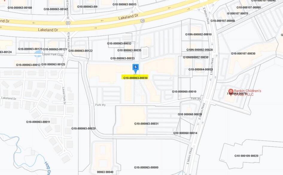 111 Market St, Flowood, MS for sale - Plat Map - Image 1 of 1