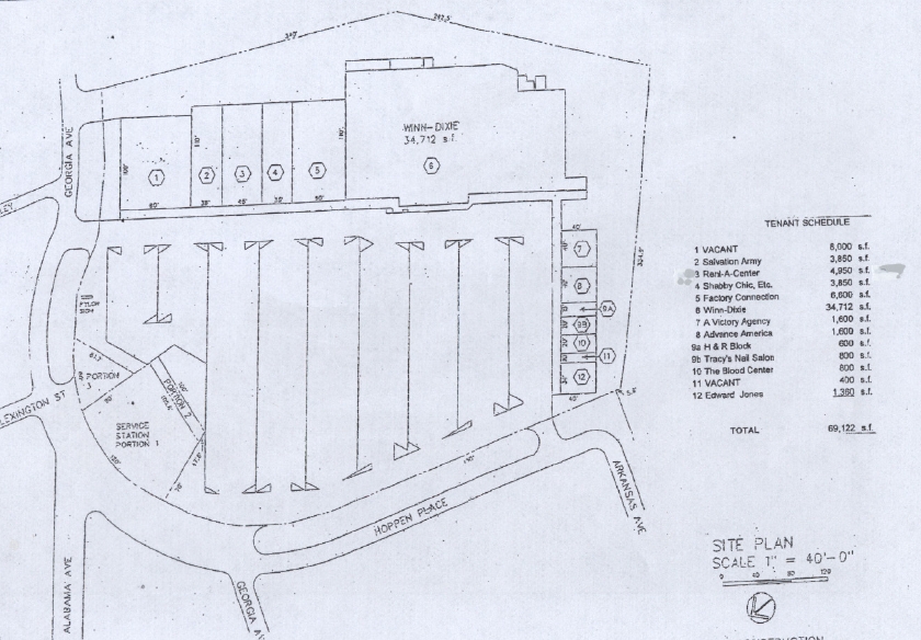 400 Georgia Ave, Bogalusa, LA for sale Site Plan- Image 1 of 1