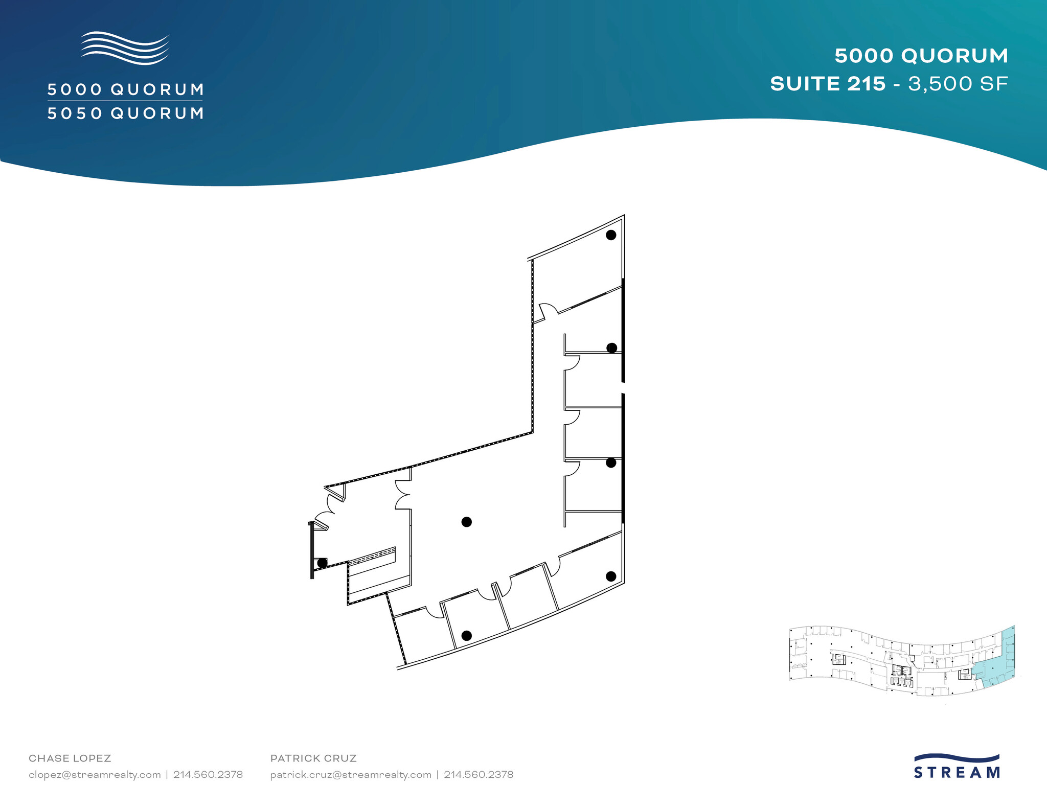 5000 Quorum Dr, Dallas, TX for lease Floor Plan- Image 1 of 1