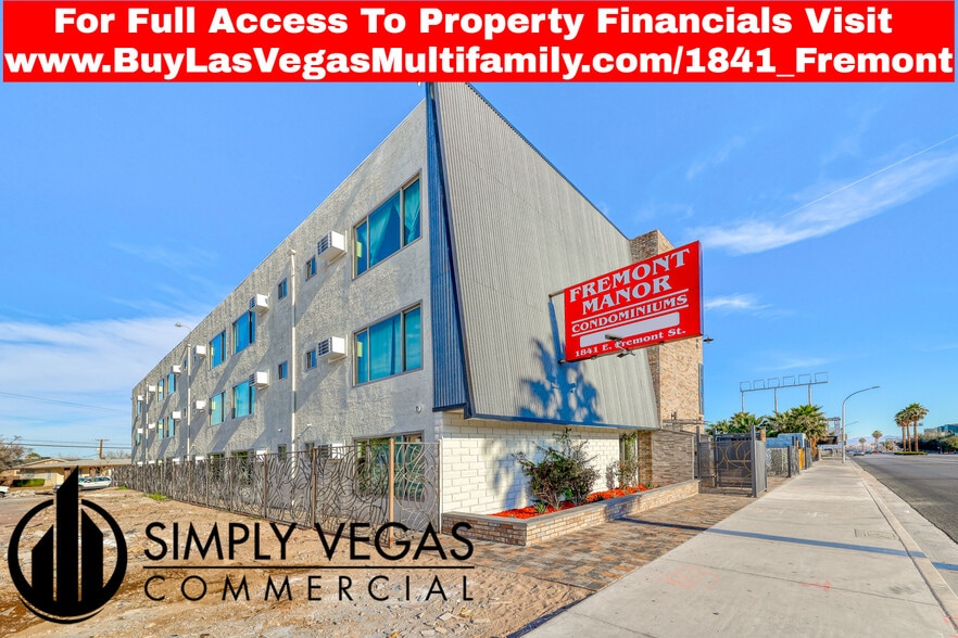 1841 E Fremont St, Las Vegas, NV for sale - Building Photo - Image 2 of 9